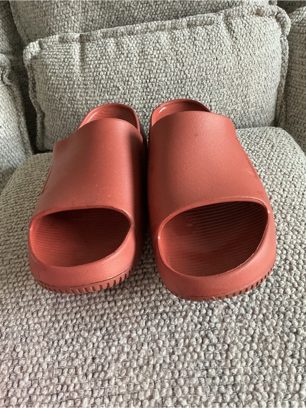Nike Women's Slide Sandals in Rust